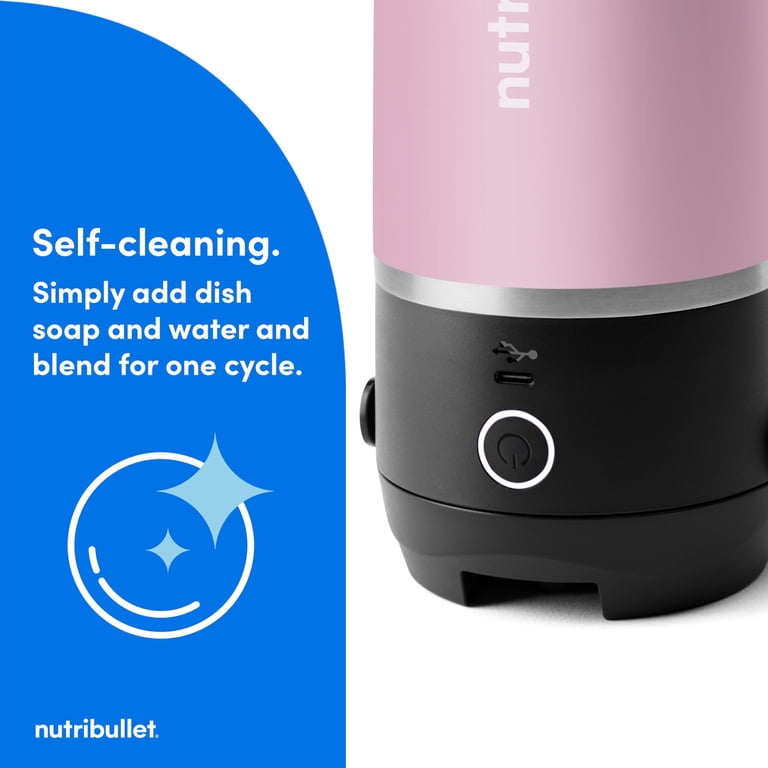 nutribullet Flip Portable Blender with Insulated Cup, Lavender