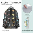 thumbnail image 5 of "Cartoon Dog Graphic Backpack - Fun School & Work Bag, Playful Pet Owner Gift with Reinforced Corners & Durable Zippers", 5 of 6