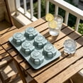thumbnail image 4 of Sunflower Ice Mold 6 Cavities Summer Ice Cube Tray Floral Baking Mold Flower Ice Ball Maker for Beverages Drinks Bar Party Decor, 4 of 4