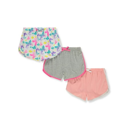 

Dreamstar Girls 3-Pack Butterfly Shorts - white/multi 2t (Toddler)