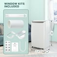 thumbnail image 2 of Luku 12000 BTU 3-in-1 Portable AC for 550 Sq.Ft, Fast Cooling, Low Noise, with Remote & Easy Installation, 2 of 8
