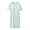 Green, variant on Aboser Womens Plus Size Cotton Nightshirts with Built in Bras Short Sleeve Sleep Dress Soft Jersey Loungewear Cozy Crewneck Long Nightgowns