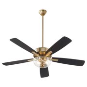 Quorum Lighting - Ovation - 5 Blade Ceiling Fan with Light Kit In Transitional