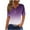 Purple#, variant on cocolona Womens Summer Tops 2025 Button V Neck Short Sleeve T-shirts Fashion Casual Loose Dressy Blouse Cute Print Tees S-3XL