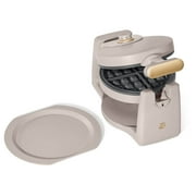 Beautiful Rotating Belgian Waffle Maker, Porcini Taupe by Drew Barrymore