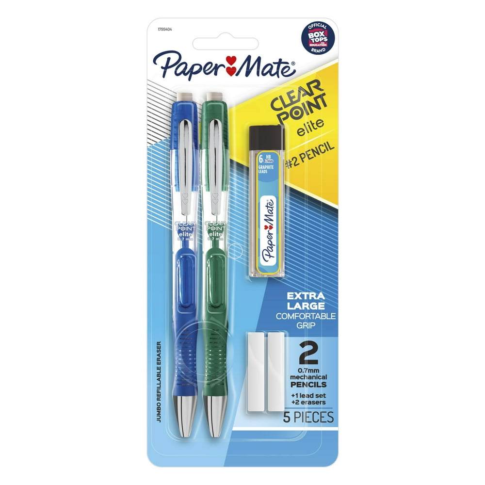 Paper Mate Clearpoint Elite 0.7mm Mechanical Pencil Starter Set