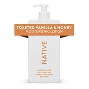 Native Limited Edition Toasted Vanilla & Honey Hand and Body Lotion 16.5 oz