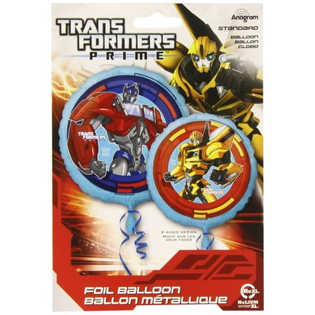 Anagram 17" Foil Balloon two-sided Optimus Prime Bumblebee Transformers Party Decorations