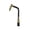 PVD Gold + Matt Black, variant on HIGOLD IF Award BN1.0 Single Handle Pull Down Kitchen Faucet, Brushed Nickel Finished
