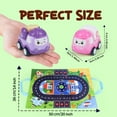 Infant Car Toys for 1 Year Old Girls,Pull Back Cars Toys for Toddlers 1