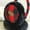 Red/Black, variant on CC Buffalo Plaid Earmuff