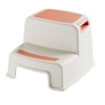 thumbnail image 1 of Youkk Modern Step Stool - Functional And Stylish Addition To Home Easy To Assemble PP Kids Step Stool Stepping Stools Beige red, 1 of 6