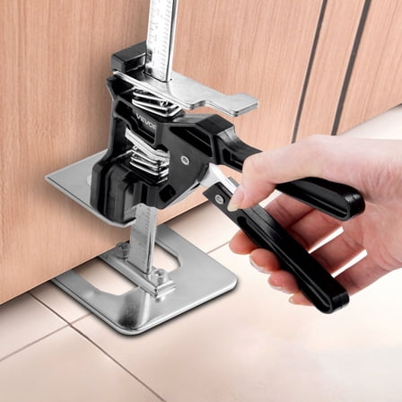 9.8" Lift Arm Jack - 2 Pack, 330LBS Bearing, Black, Labor Saving for Garage & DIY