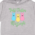 thumbnail image 3 of Inktastic Funny Easter Just Chillin' with My Peeps Toddler Hoodie, 3 of 4