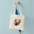 thumbnail image 4 of CafePress - Valentines Key To My Heart Tote Bag - Unisex Canvas Tote Bag, Beige, 1-Piece, 4 of 6