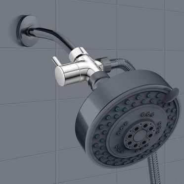 Shower Head Diverter Valve, G1/2 inch, Solid BrassShower Arm Diverter ValveFor Handheld Shower Heads and Fixed Nozzles, Universal Shower System Replacement Parts