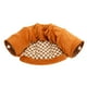 thumbnail image 3 of Cama túnel para gatos, adorno, regalo versátil, accesorio portátil para mascotas con pelota, juguete interactivo, cómoda cama nido para mascotas., 3 of 8