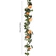 thumbnail image 3 of Eucaliptos artificiales de peonía, enredaderas triples de 180 cm | Guirnalda de vegetación azul | Decoración de plantas artificiales de plástico flexible e impermeable | Decoración de mesas para, 3 of 7