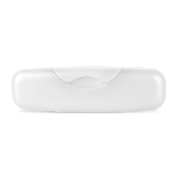 RADIUS Large Tampon Travel Case - Seamless Protective Storage Container, Durable Makeup and Medicine Purse Organizer with Secure Snap Lock (1.25 x 2 x 7.25 IN) - Pack of 1, Case
