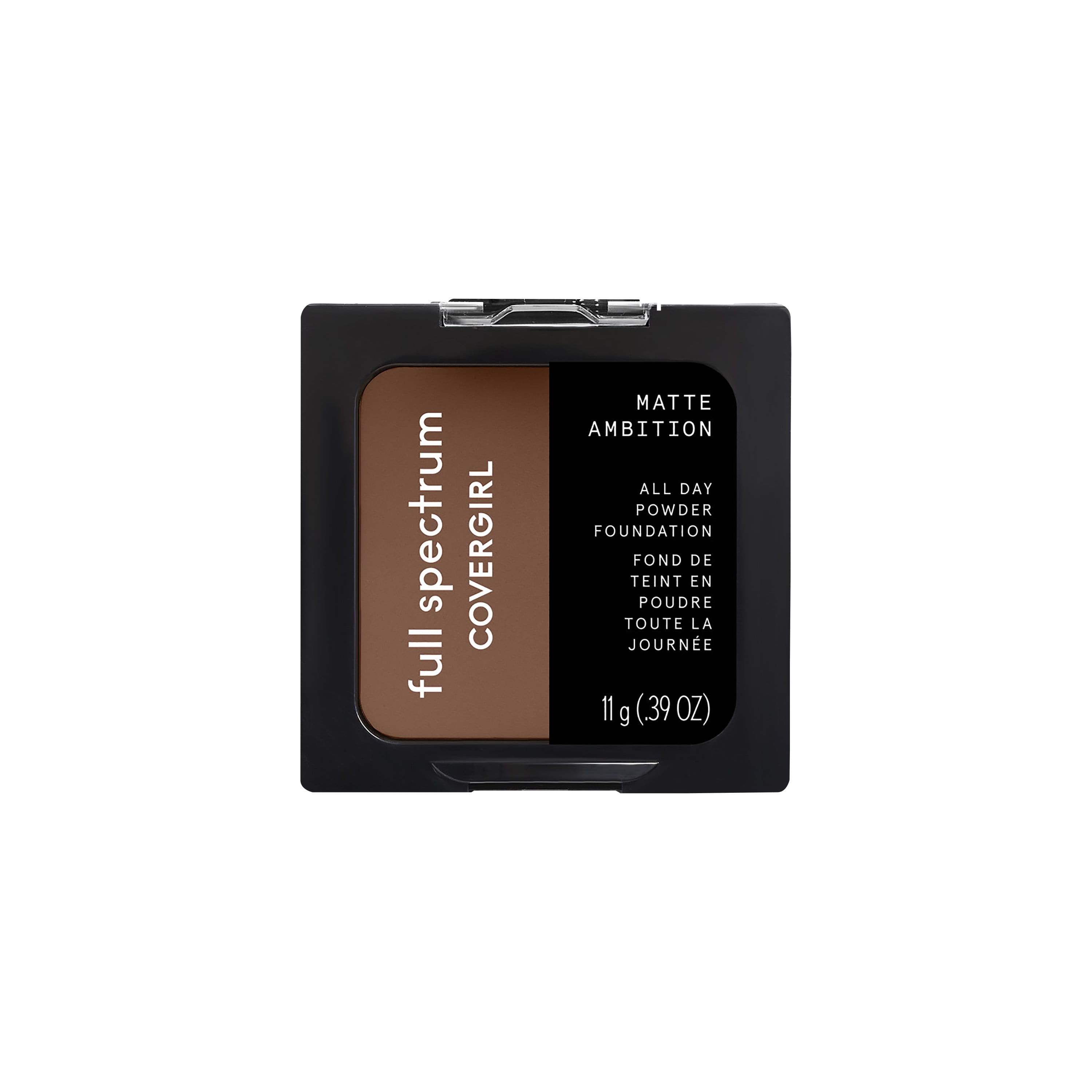 COVERGIRL Full Spectrum Matte Ambition All-Day Powder Foundation, Deep Cool 3
