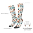 thumbnail image 6 of Fotbe Cute Tableware print Women's Men's Novelty Crew Socks Cotton Socks Knee High Socks for Walking,Running,Nurses,Pregnancy, 6 of 8