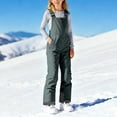 thumbnail image 5 of Blekii Kids Insulated Water-Resistant Overalls, Snowboard Ski Pants Adjustable Winter Sports Wear with Pockets, 5 of 9