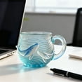 thumbnail image 6 of 11.8oz Sea Glass Wave Mug Whale Mug B Oceans Themed Mugs Handcrafted Sea-Inspired Mug for Tea & Coffee Ocean Lovers Christmas Valentine Gift JASKFLY, 6 of 10
