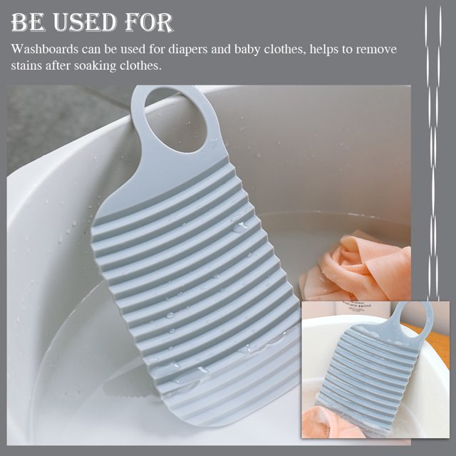 WRISTBIQUE 4Ud Tabla Para Lavado Manual Con Base Antideslizante Ideal Para En Casa