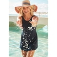 thumbnail image 6 of Swim 365 Women's Plus Size Mesh-Trim Swim Dress, 6 of 6