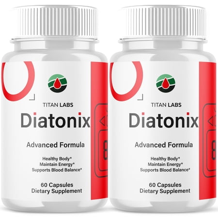 Diatonix Advanced Formula Blood Support for Health and Wellness Dia Tonix 120 Capsules