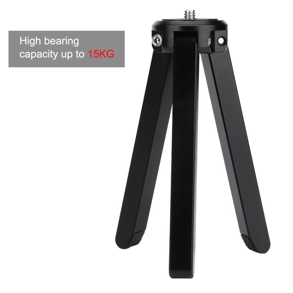 Mini TR¨apode de aleaci¨?n de Aluminio 15 kg de Carga Pesada Plegable 1/4 '' Tornillo Profesional Selfie Stick TR¨apode Accesorio para dji para c¨¢Mara Zhiyun Smartphone SLR for Phone Tripod Ecomeon no