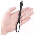 thumbnail image 4 of ZHAOCHENG Lámpara LED USB para banco de energía, lámpara de noche LED USB portátil con brazo flexible, lámpara de lectura USB de cuello de cisne flexible, compatible con computadora portátil, lámpara, 4 of 5
