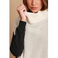 thumbnail image 2 of Allergy-Free Women's Turtleneck Overlay (Size: S/M | Color: Natural), 2 of 6