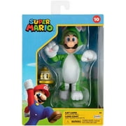 World of Nintendo Super Mario Cat Luigi Action Figure (with Super Bell)