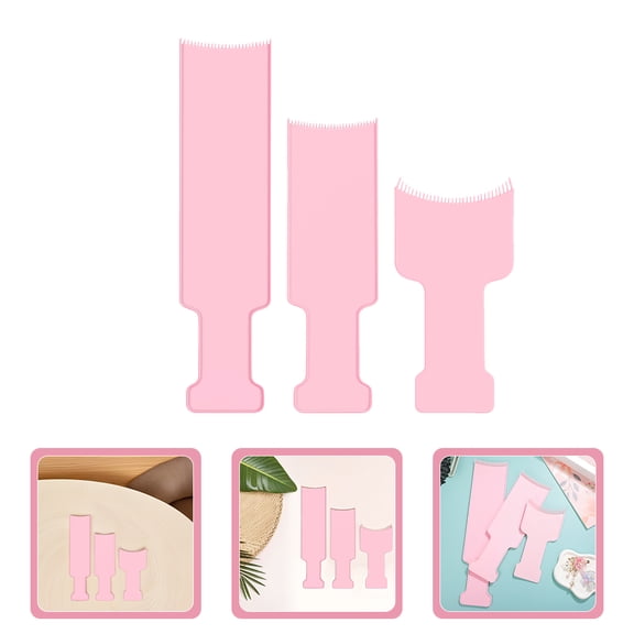 GAXIRE 6PCS Hair Dyeing Foil Boards Plastic Salon Tools for Professional Hair Coloring and Styling