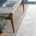 thumbnail image 4 of SAFAVIEH Martha Stewart Serenity Geometric Runner Rug, Grey/Ivory, 2'2" x 8', 4 of 5