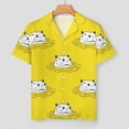 thumbnail image 2 of PRIYAL Hippopotame Pyjama pour Femmes Ensemble Deux Pièces Manches Courtes, 2 of 4