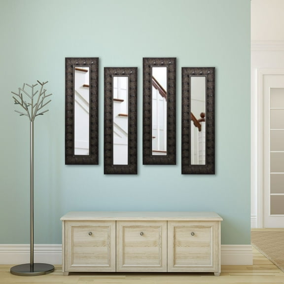 Rayne Mirrors Molly Dawn Feathered Accent Wall Mirror