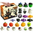 thumbnail image 1 of Juguete Mochi De Hallowmas, Fácil De Limpiar, Bonitos Recuerdos De Fiesta Para Niños Pequeños, 1 of 8