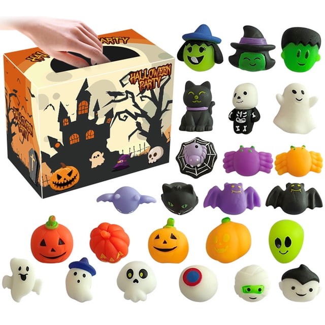 Juguete Mochi De Hallowmas, Fácil De Limpiar, Bonitos Recuerdos De Fiesta Para Niños Pequeños