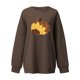 thumbnail image 1 of Moda mujer estampado cuello redondo pulóver Tops manga larga cómoda blusa sudadera Fridja  czfsfas3462, 1 of 6