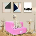 thumbnail image 3 of New Breathable Mesh Foldable Pet Stairs Detachable Pet Bed Cat Dog Ramp 2 Steps, 3 of 3