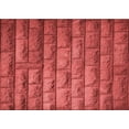 thumbnail image 1 of Ahgly Company Tapis d'Intérieur Rectangulaires Transitionnels Rouges Lavables à la Machine, 2 Pieds x 3 Pieds, 1 of 7