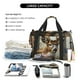 thumbnail image 5 of Easygdp American Wildlife Deer Forest Bolsa de Gimnasio, Bolsa de Viaje Duffel, Bolsa de Fin de Semana con Compartimentos, Bolsa de Mano para Noche, 5 of 7