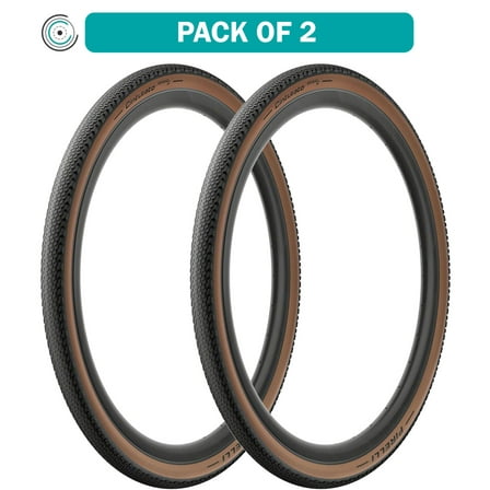 Pirelli Cinturato Gravel H Tire 700 x 40 Tubeless Folding Classic Tan