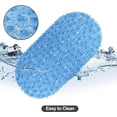 thumbnail image 4 of HAHDAXIA Bathtub Mats for Bathroom 27x14 Inch, Pebble Bath Mat for Tub Feels Great on Tired Feet, Friendly Machine Washable Shower Tub Mats with 167 Big Suction Cups, Shower Mat, Bath Tub Mat, 4 of 7