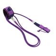 thumbnail image 1 of Alician Colorful Surf Leash Adjustable Double Bearing 360 Degree Rotation Design Foot Rope Water Sports Supplies, 1 of 9