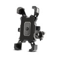 thumbnail image 1 of Soporte para teléfono de bicicleta Antideslizante Soporte de bicicleta ajustable 4.5 6.8 pulgadas Ciclismo portátil Ciclismo Carreras Soporte de montaje Accesorio Negro para manillar AweSitey EL015524-01B, 1 of 6