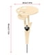 thumbnail image 5 of Mesa de vino Mesa de vidrio de madera para exteriores Mesa de picnic plegable portátil Escritorio para playa, Beige Yuarrent HA005230-03B, 5 of 7