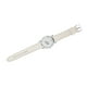 thumbnail image 5 of Reloj de cuarzo con correa de cuero PU a la moda, relojes de pulsera analógicos para mujer, color blanco, 5 of 14